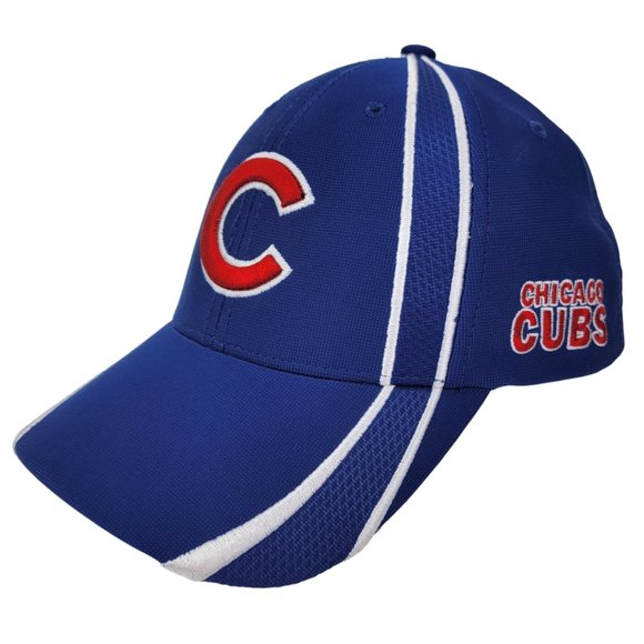 Chicago Cubs Hat Blue Baseball Cap '47 Brand Adjustable Strap Embroidered MLB - Picture 2 of 8